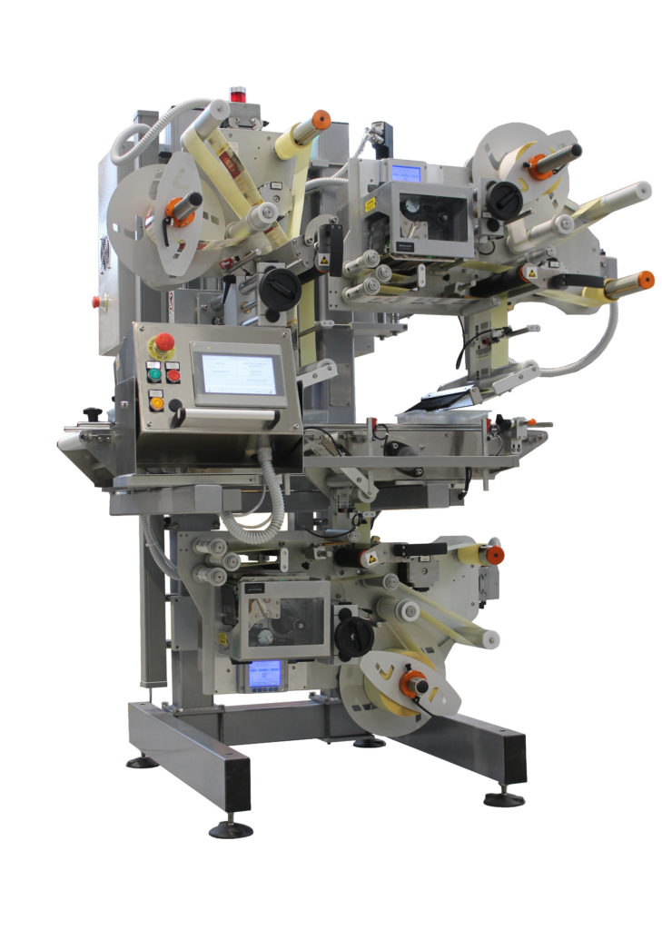 Sistema di etichettatura per vaschette alimentari