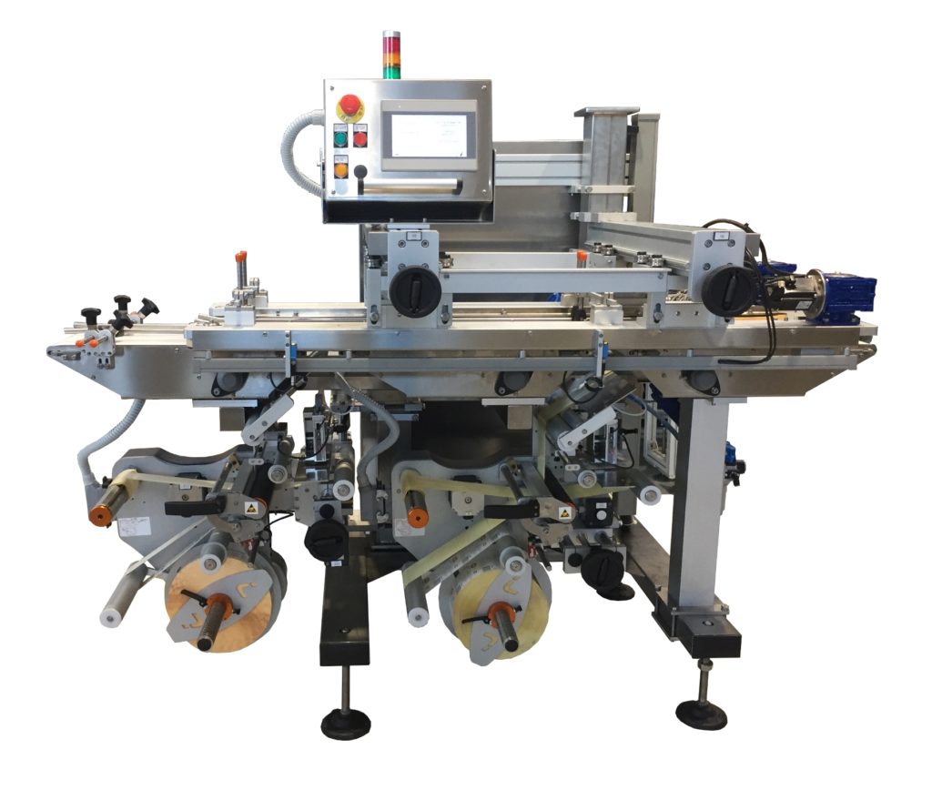 Sistema di etichettatura per vaschette alimentari